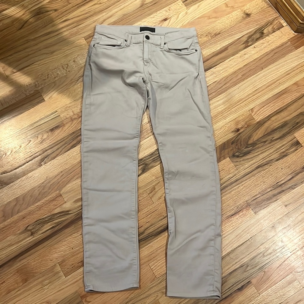 Beige j brand stretch slacks